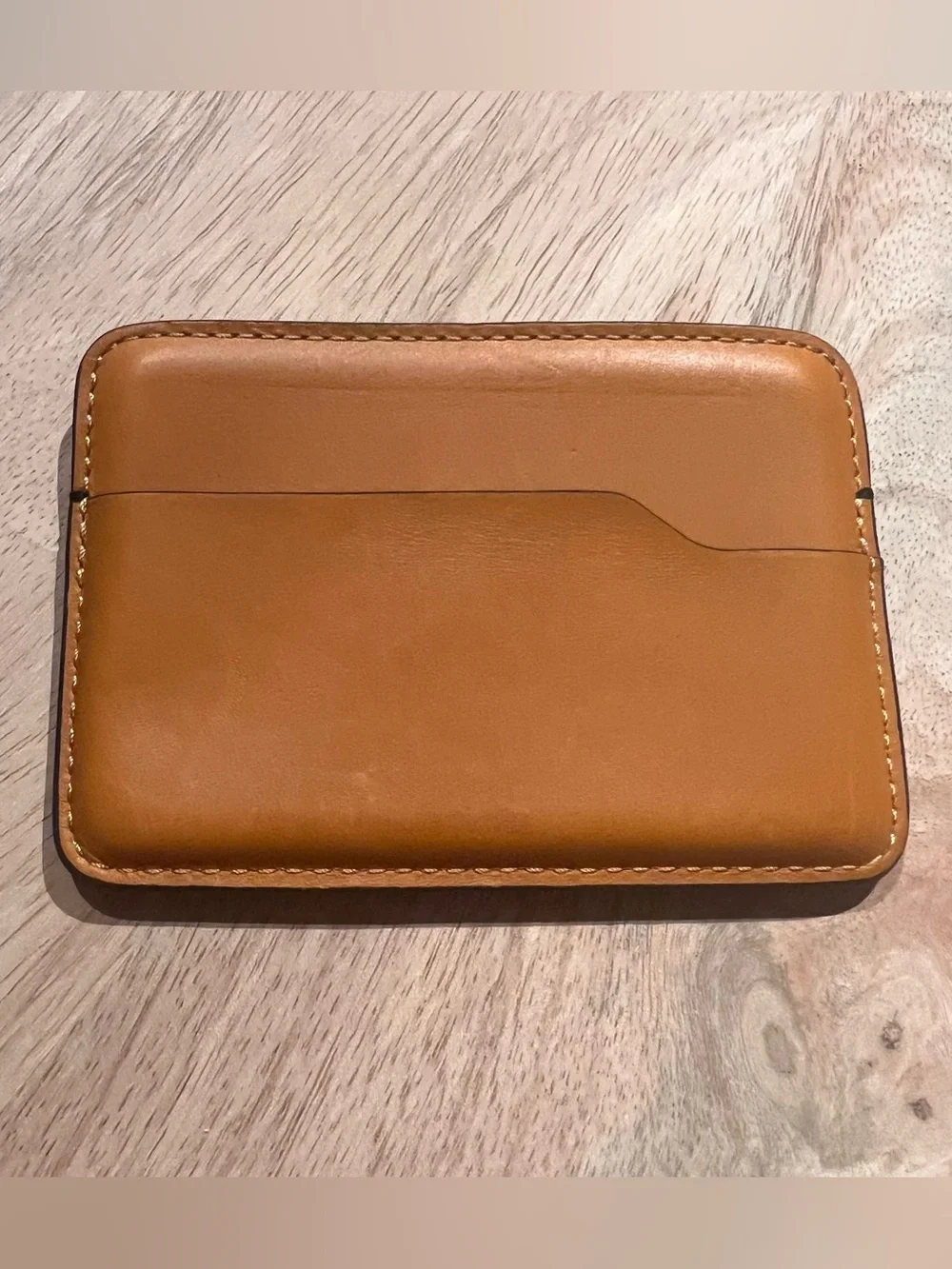 Nomad Horween Leather Card Wallet Brown